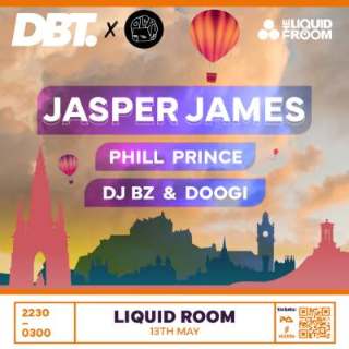 DBT. presents Jasper James flyer, 13.05.23