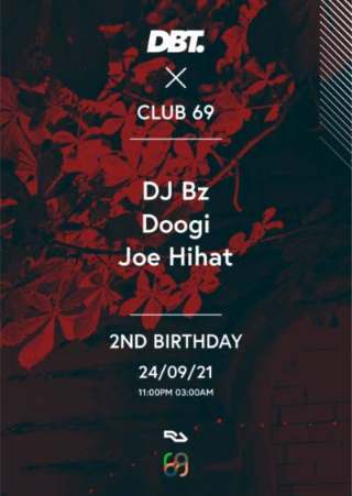DBT. 2nd Birthday flyer, 24.09.21
